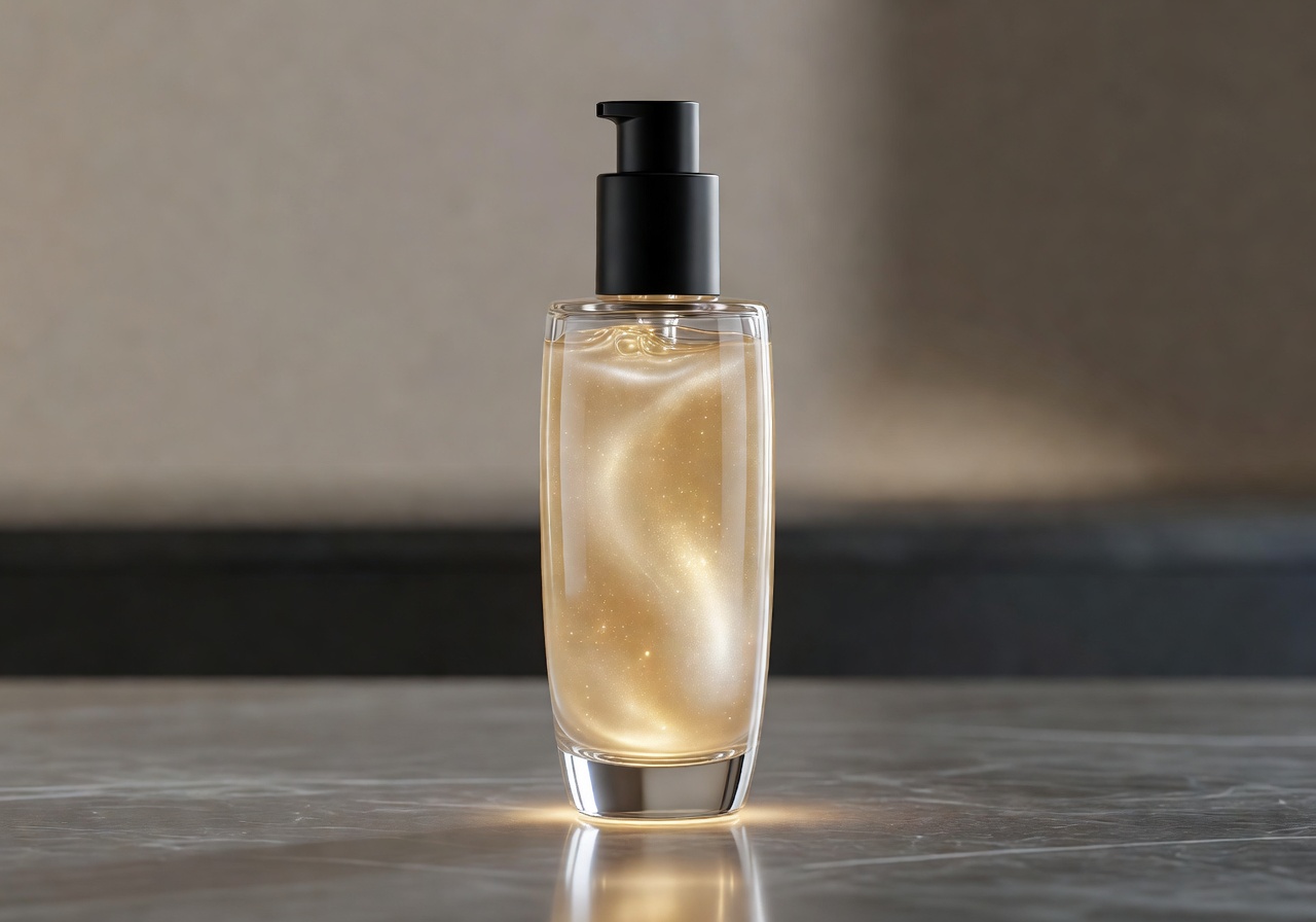 Luminous Hair Serum Bottle Main View