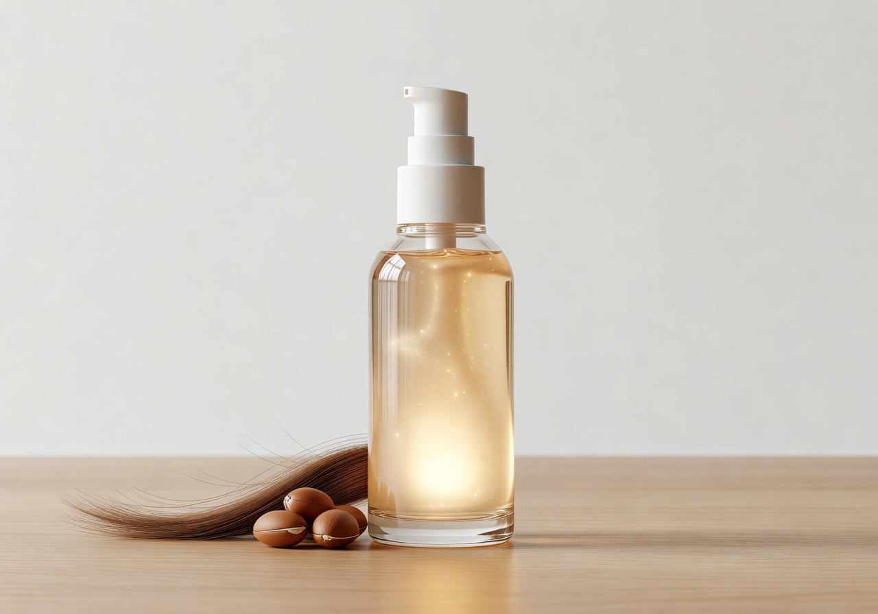 Luminous Hair Serum Bottle