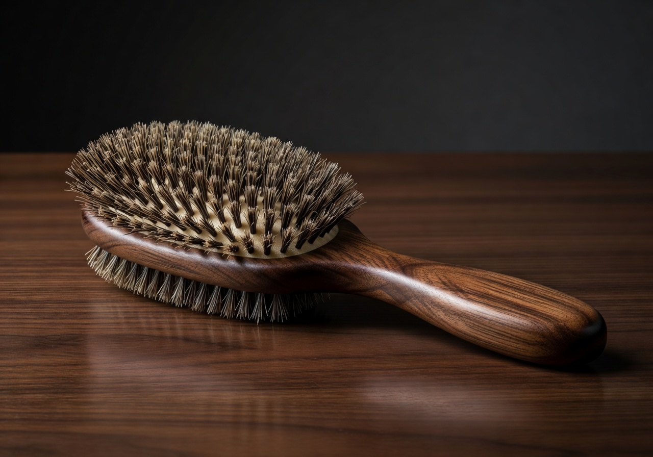 Premium Boar Bristle Styling Brush
